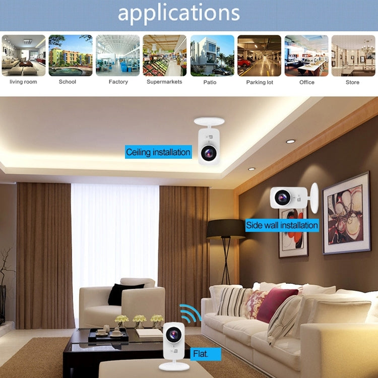 JD-C8310-S1 1.0MP Two-Way Audio Smart Wireless Wifi IP Camera, Support Motion Detection & Infrared Night Vision, JD-C8310-S1 JD-C8310-S1 1.0MP Two-Way Audio Smart Wireless Wifi IP Camera, Support Motion Detection & Infrared Night Vision, JD-C8310-S1